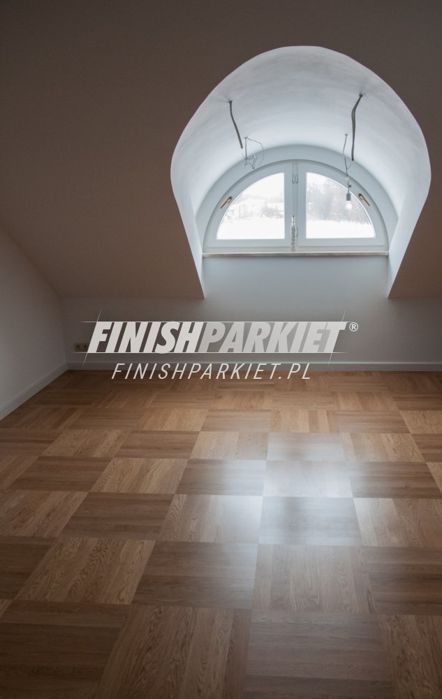 Паркет двошаровий Дуб Exclusive Лак , виробник Finish Parkiet Польща.