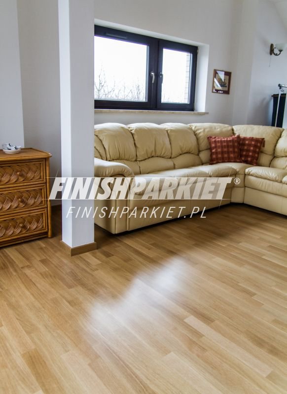 Паркет двошаровий Дуб Exclusive Лак , виробник Finish Parkiet Польща.