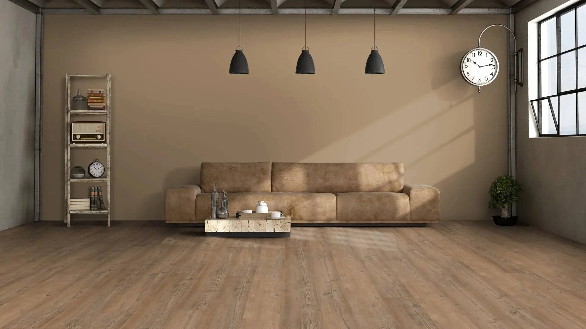 Вінілова підлога Hydrocork Plus - Arcadian Rye Pine B5P5003. 33 клас, 6 мм. Виробництво Португалія.