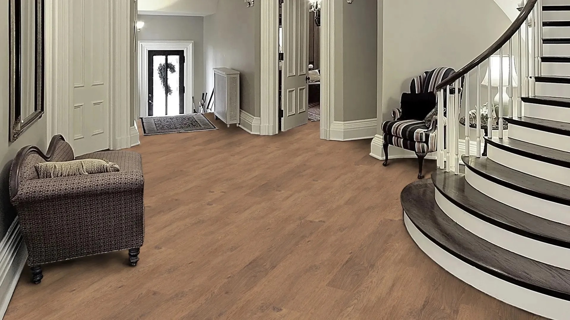 Вінілова підлога Hydrocork Plus - Castle Toast Oak B5P1002. 33 клас, 6 мм. Виробництво Португалія.