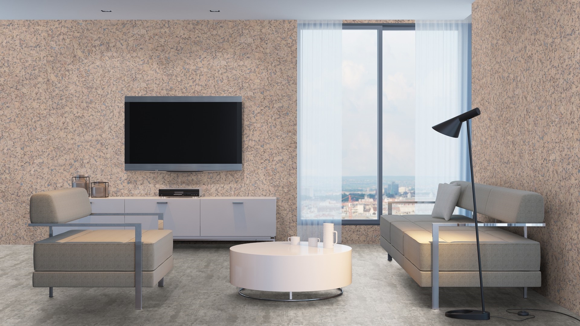 Корок для стін Wicanders Dekwall - Hawai Pearl, артикул RY1F001, Wicanders Португалія.