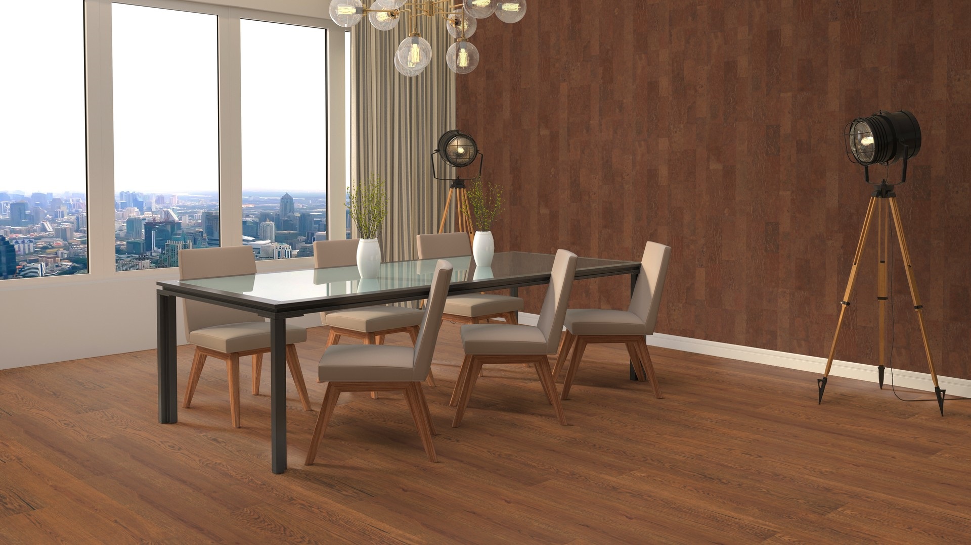 Корок для стін Wicanders Dekwall - Malta Chestnut, артикул RY1L001, Wicanders Португалія.