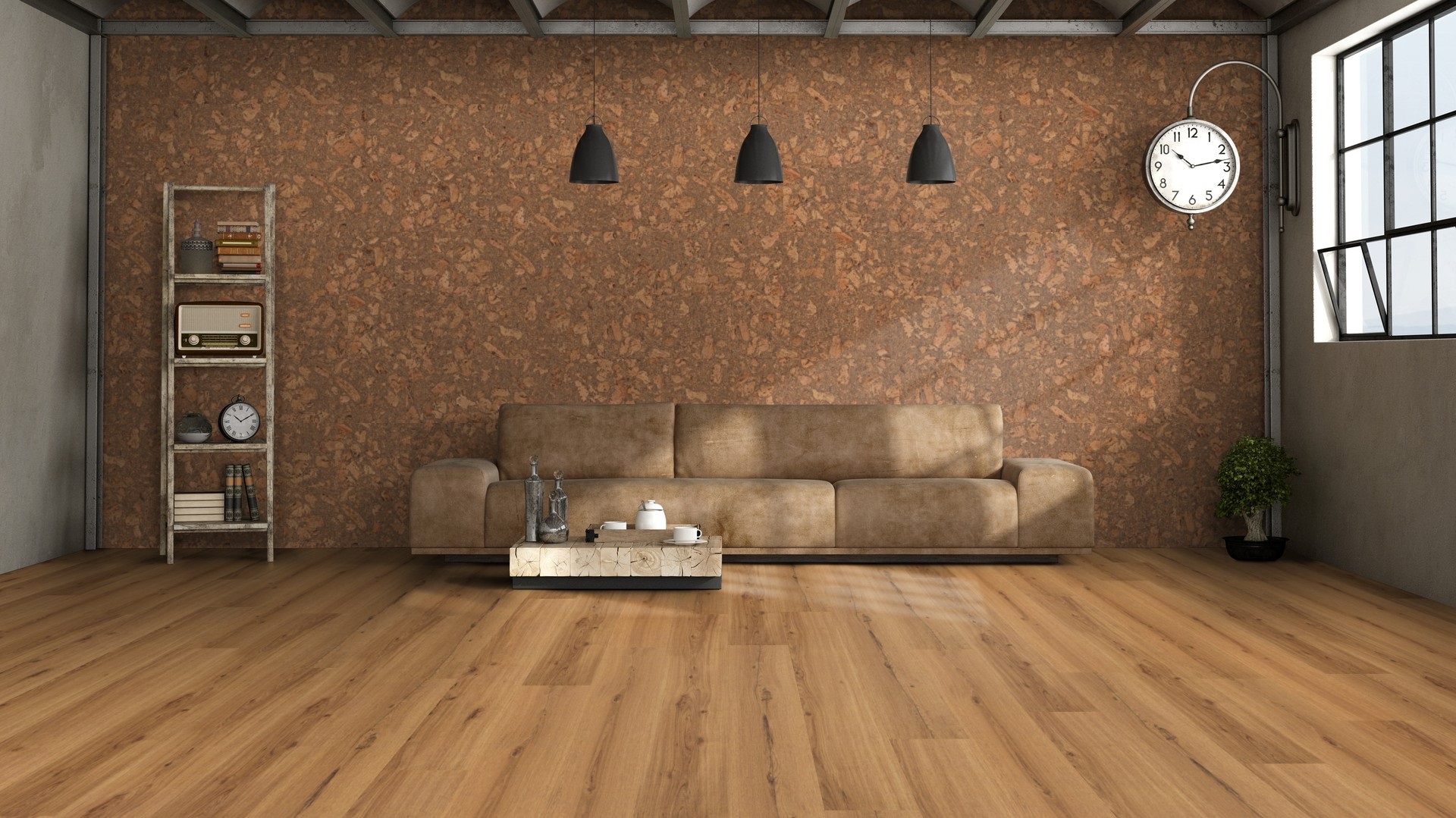 Корок для стін Wicanders Dekwall - Tenerife Black, артикул RY41001, Wicanders Португалія.