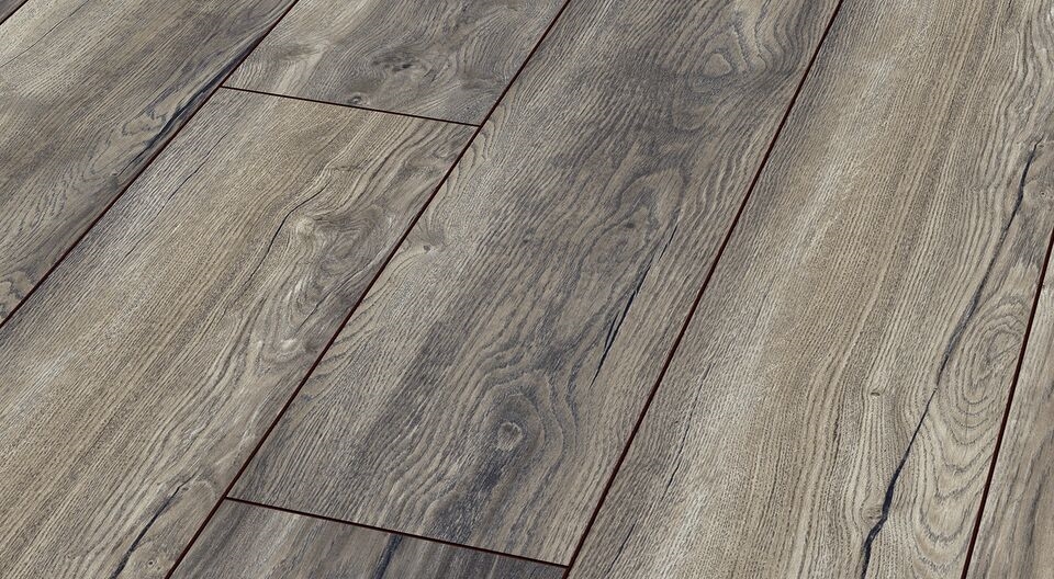 Ламінат My Floor - Harbour Oak Grey, артикул M1204, клас 33, товщина 12 мм., колекція Villa. Виробництво Німеччина.