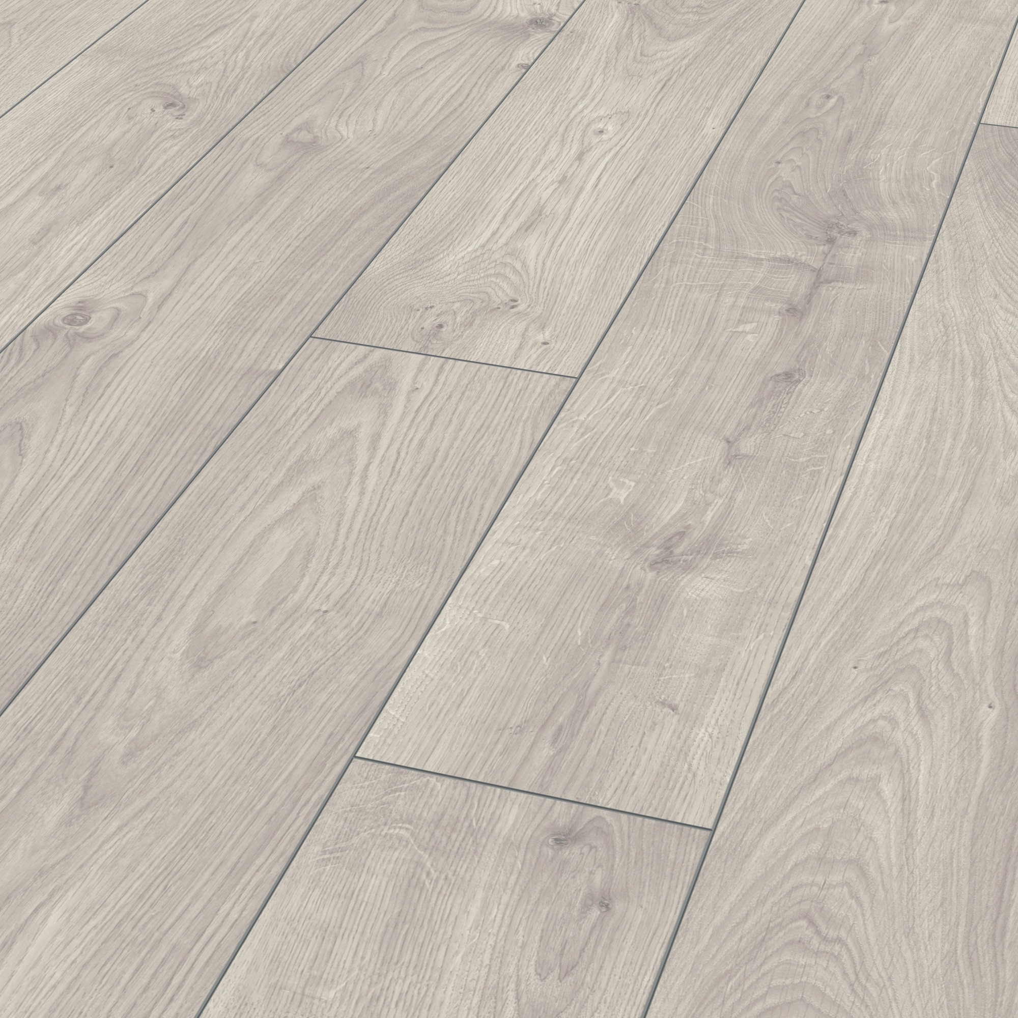 Ламінат Kronotex - Atlas Oak White, артикул D 3223, 32 клас, 8 мм. Колекція Exquisit. Виробництво Німеччина.