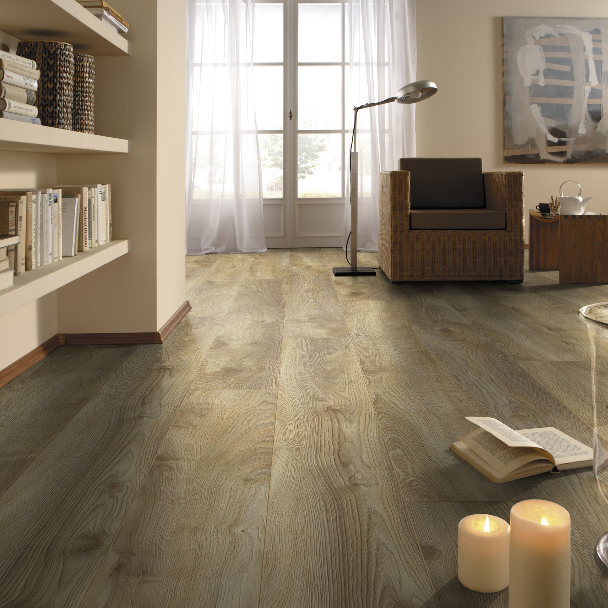 Ламінат Kronotex - Makro Oak Nature, артикул D 4794, 33 клас, 12 мм. колекція Mammut. Виробництво Німеччина.