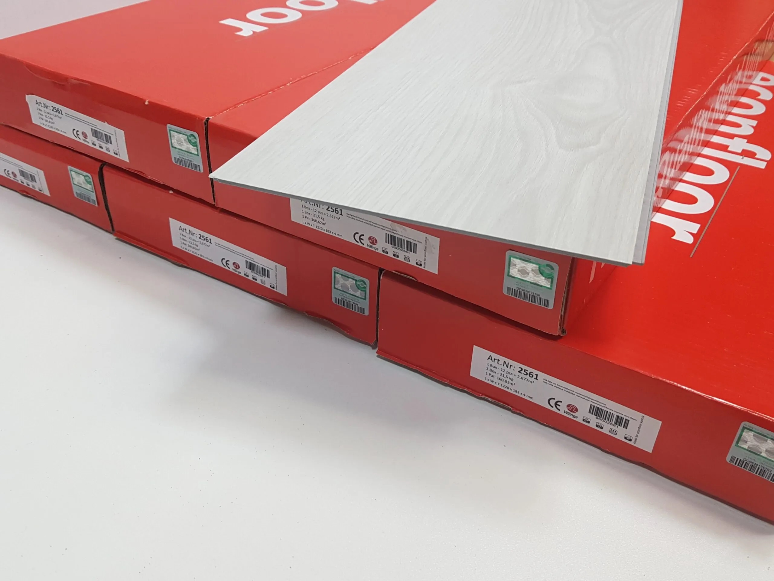 Вінілова підлога econfloor Austria SPC - Oak Grey, артикул 2556, 33 клас, 4 мм.
