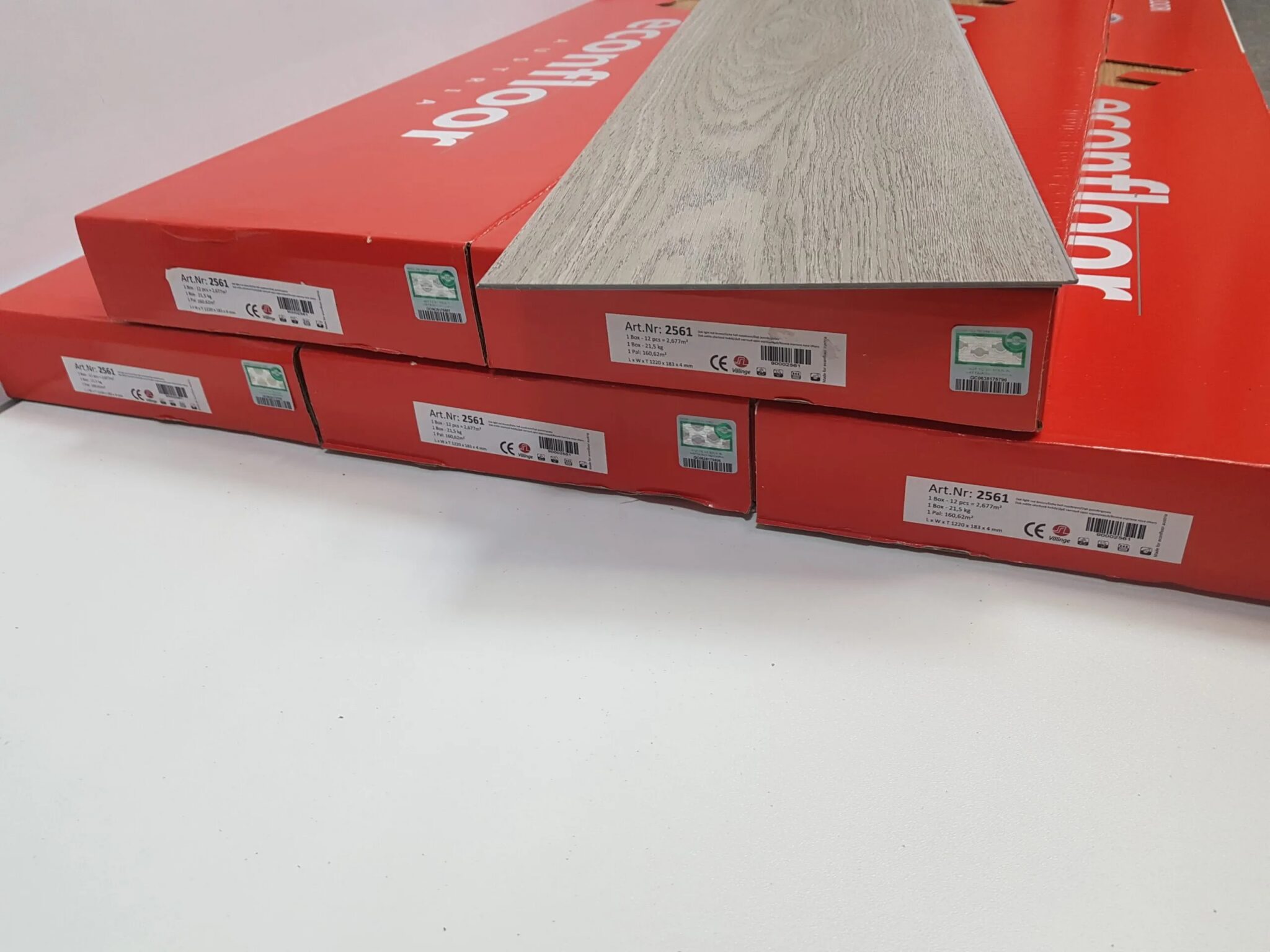 Вінілова підлога econfloor Austria SPC - Oak, артикул 2562, 33 клас, 4 мм.