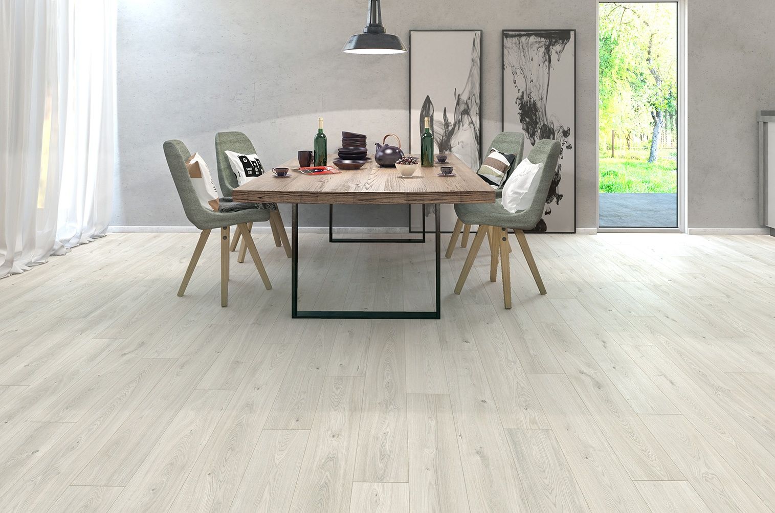 Вінілова підлога Classen – Varsovia, артикул 55051, колекція Rigid Floor, Німеччина. SPC.