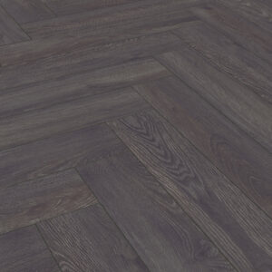 Ламінат Kronotex - Elba Oak Black, артикул D 6010, 32 клас, 8 мм. Колекція Herringbone. Виробництво Німеччина.