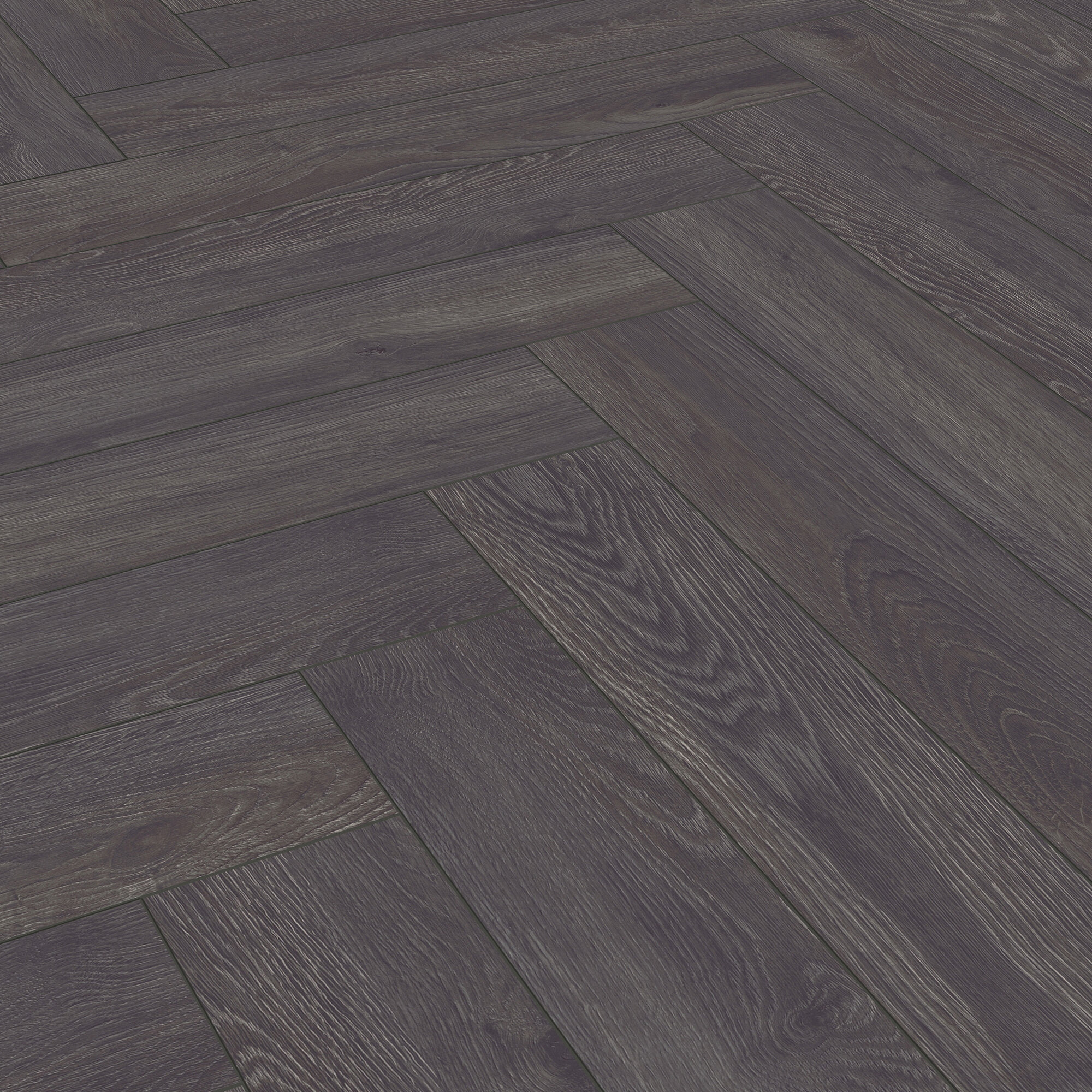 Ламінат Kronotex - Elba Oak Black, артикул D 6010, 32 клас, 8 мм. Колекція Herringbone. Виробництво Німеччина.