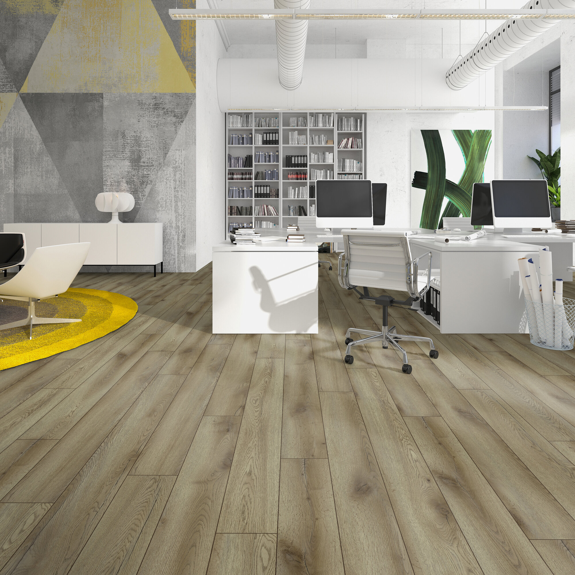 Ламінат Kronotex - Mattherhorn Oak Bronze, артикул D 4676, 33 клас, 12 мм. Колекція Mammut. Виробництво Німеччина.