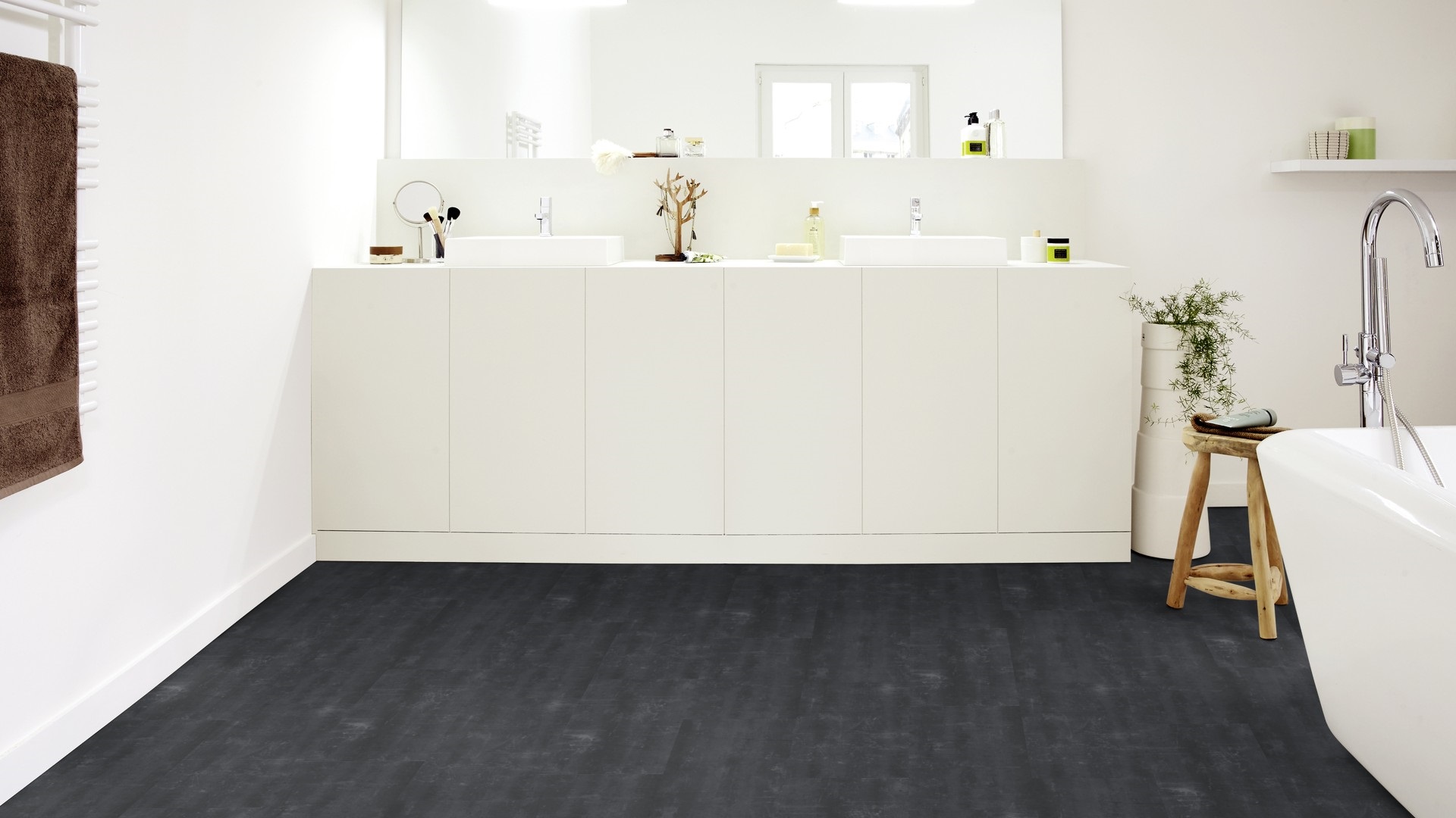 Вінілова підлога Tarkett – Composite Black, артикул 36022074, колекція Starfloor Click Solid 55.