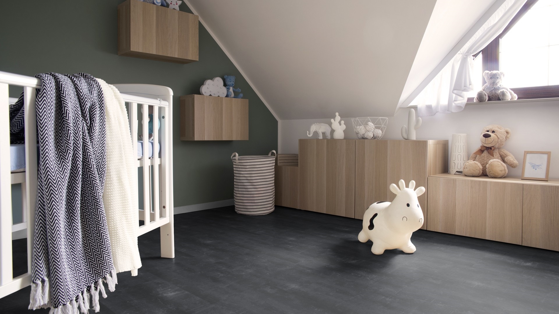 Вінілова підлога Tarkett – Composite Black, артикул 36022074, колекція Starfloor Click Solid 55.