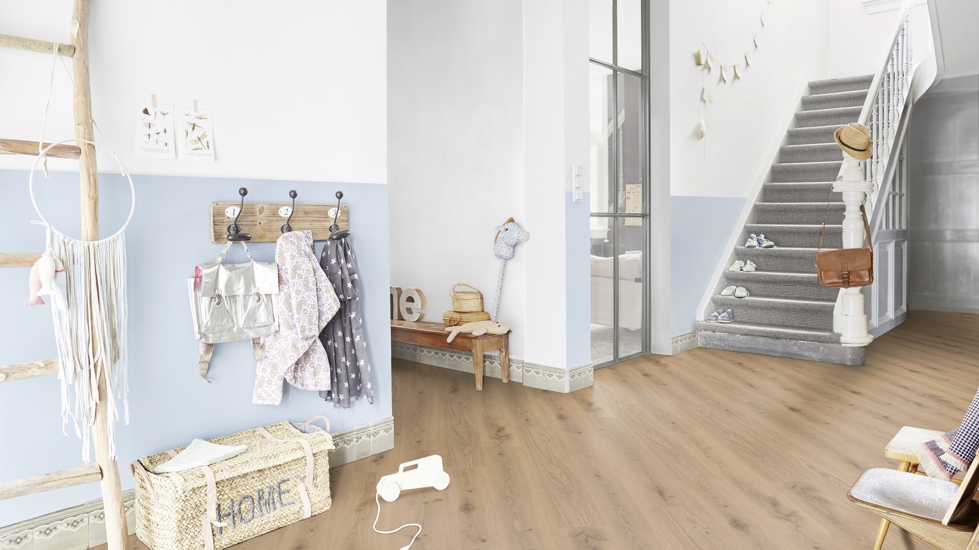 Вінілова підлога Tarkett – Delicate Oak Chestnut, артикул 36020005, колекція Starfloor Click Solid 55.