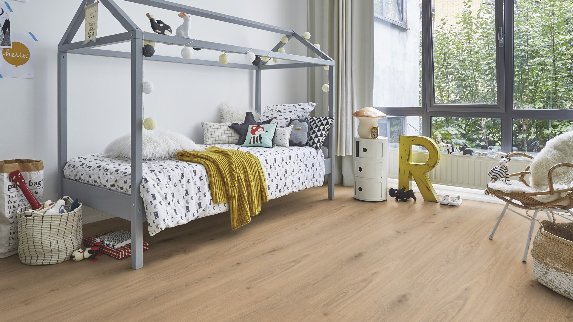 Вінілова підлога Tarkett – Delicate Oak Chestnut, артикул 36020005, колекція Starfloor Click Solid 55.