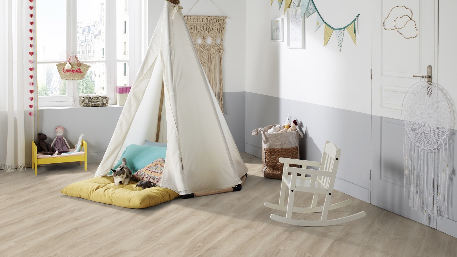 Вінілова підлога Tarkett – English Oak Light Beige, артикул 36021028, колекція Starfloor Click Solid 55.