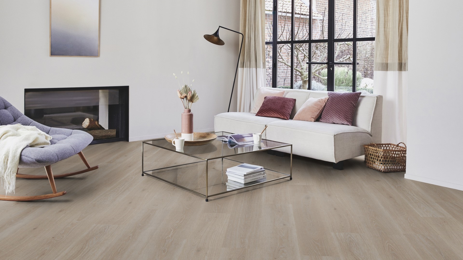 Вінілова підлога Tarkett – Highland Oak Taupe, артикул 36020003, колекція Starfloor Click Solid 55.