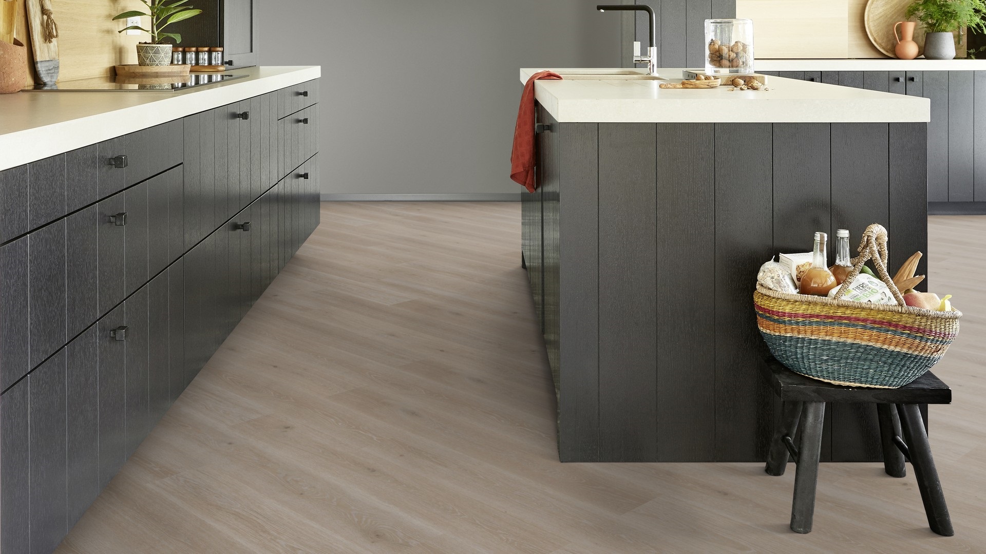 Вінілова підлога Tarkett – Highland Oak Taupe, артикул 36020003, колекція Starfloor Click Solid 55.