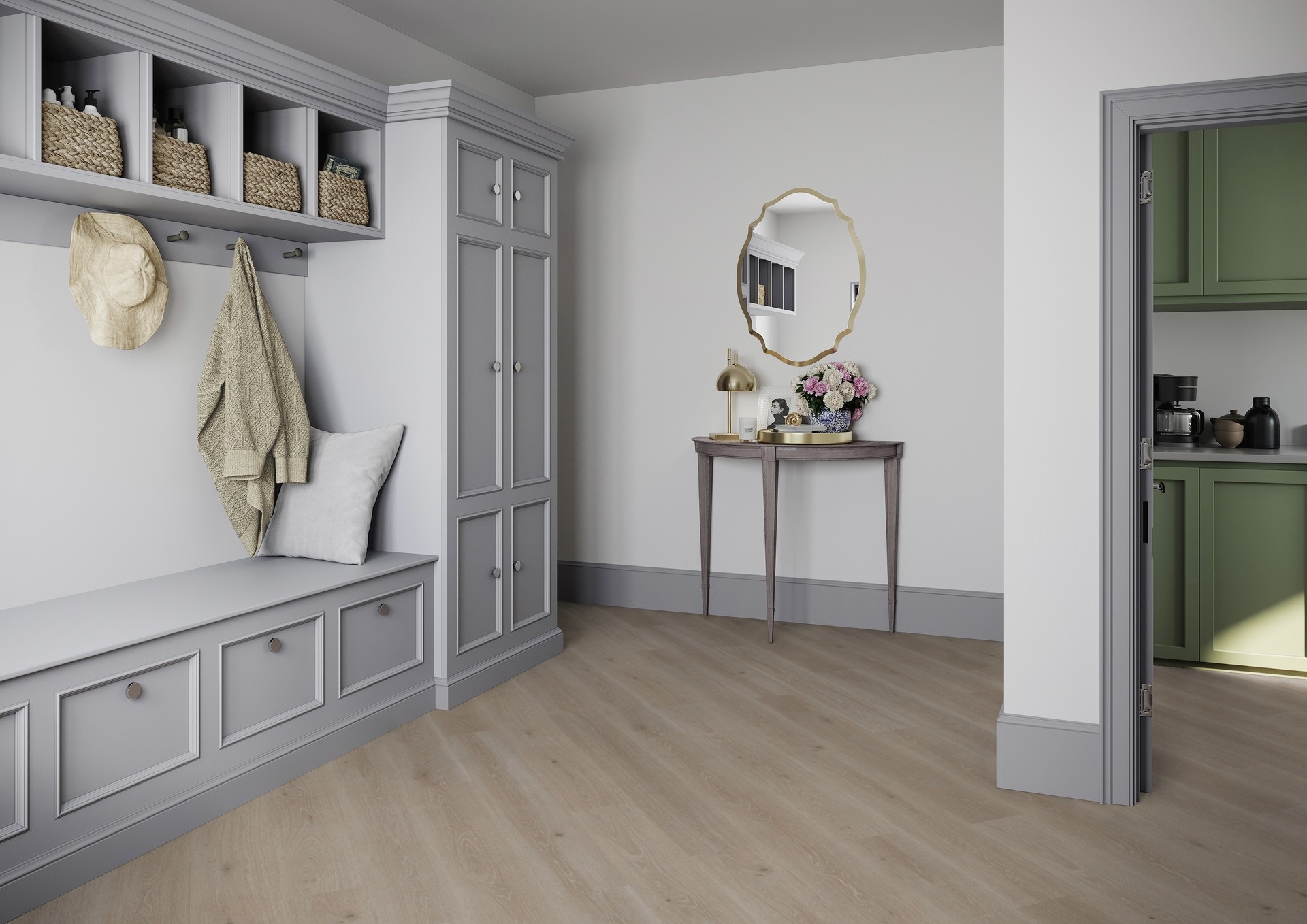 Вінілова підлога Tarkett – Highland Oak Taupe, артикул 36020003, колекція Starfloor Click Solid 55.