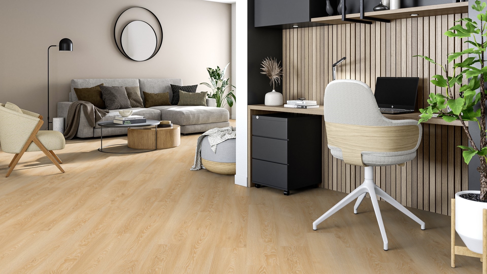 Вінілова підлога Tarkett – Modern Oak Classical, артикул 36021146, колекція Starfloor Click Solid 55.