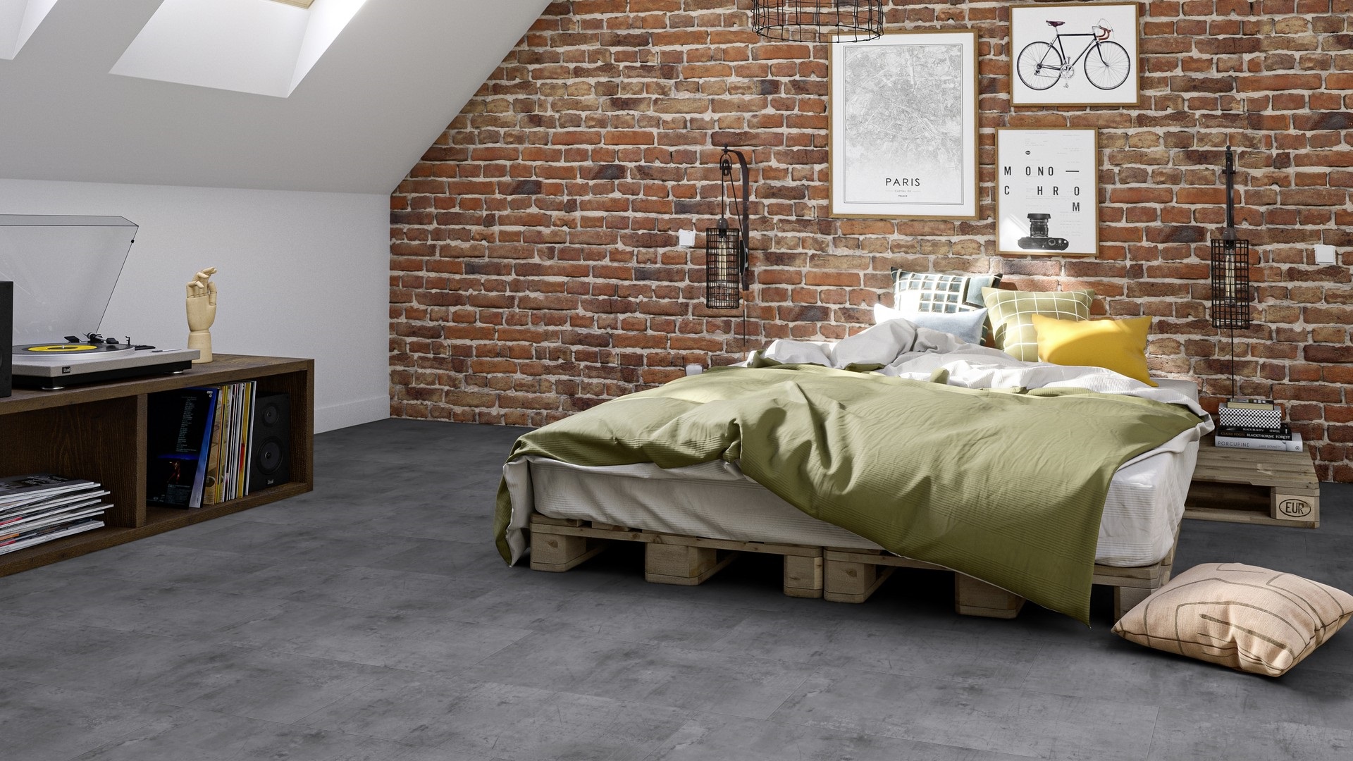 Вінілова підлога Tarkett – Vintage Zinc Silver, артикул 36022096, колекція Starfloor Click Solid 55.