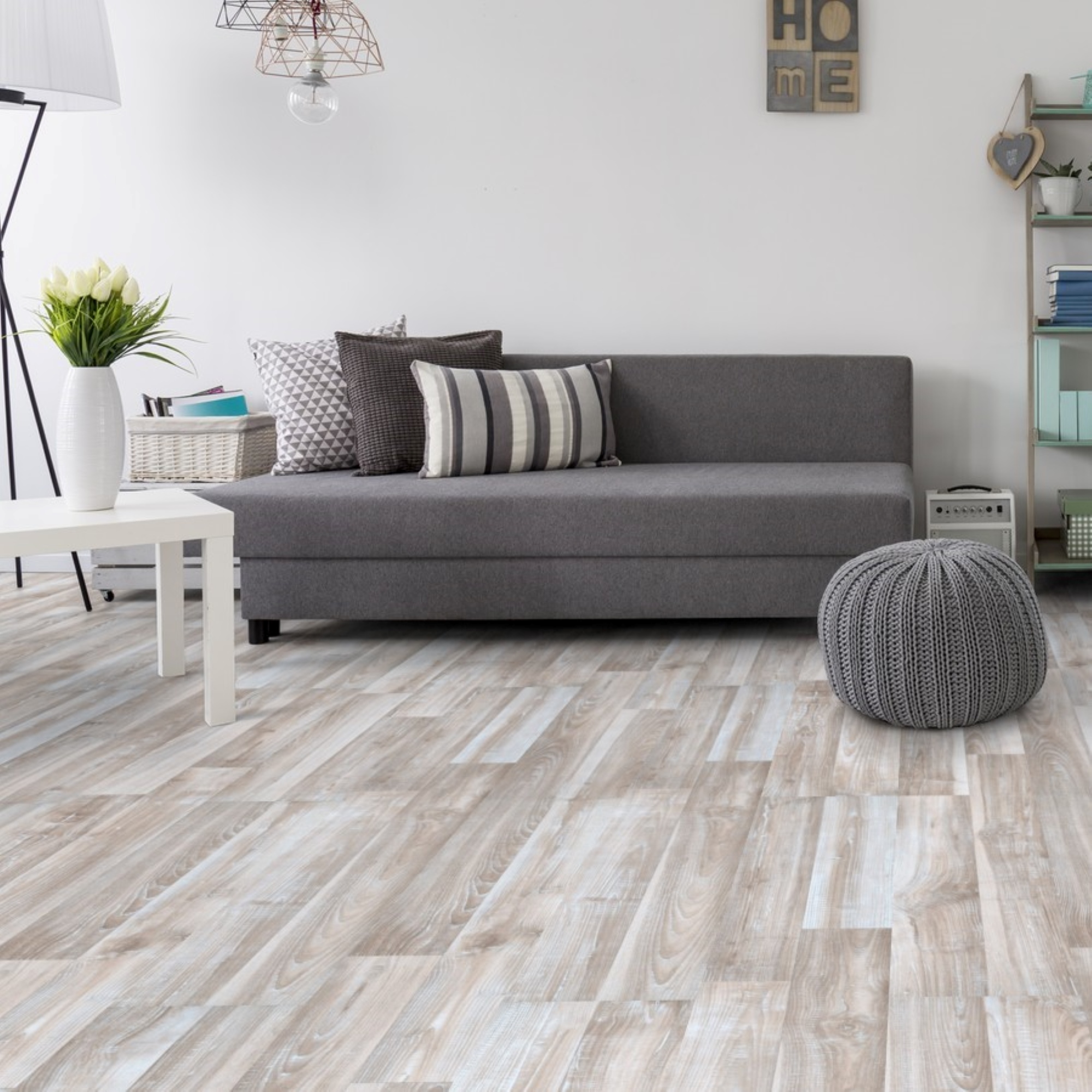 Ламінат Kronotex - Ash Stockholm, артикул D 3007, 32 клас, 8 мм. Колекція Dynamic. Виробництво Німеччина.