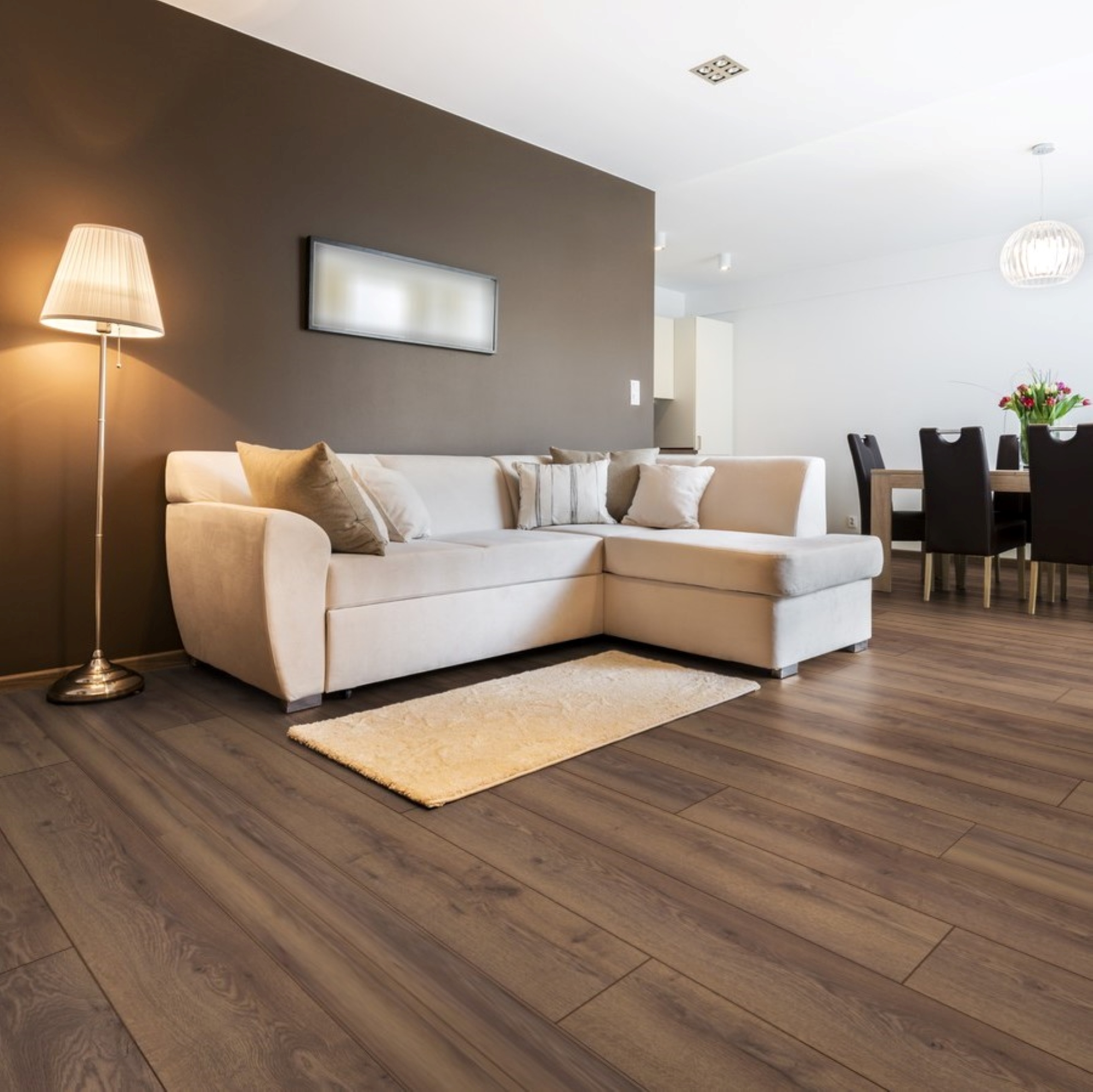 Ламінат Kronotex - Mountain Oak Brown, артикул D 4726, 33 клас, 10 мм. Колекція Mammut Plus. Виробництво Німеччина.