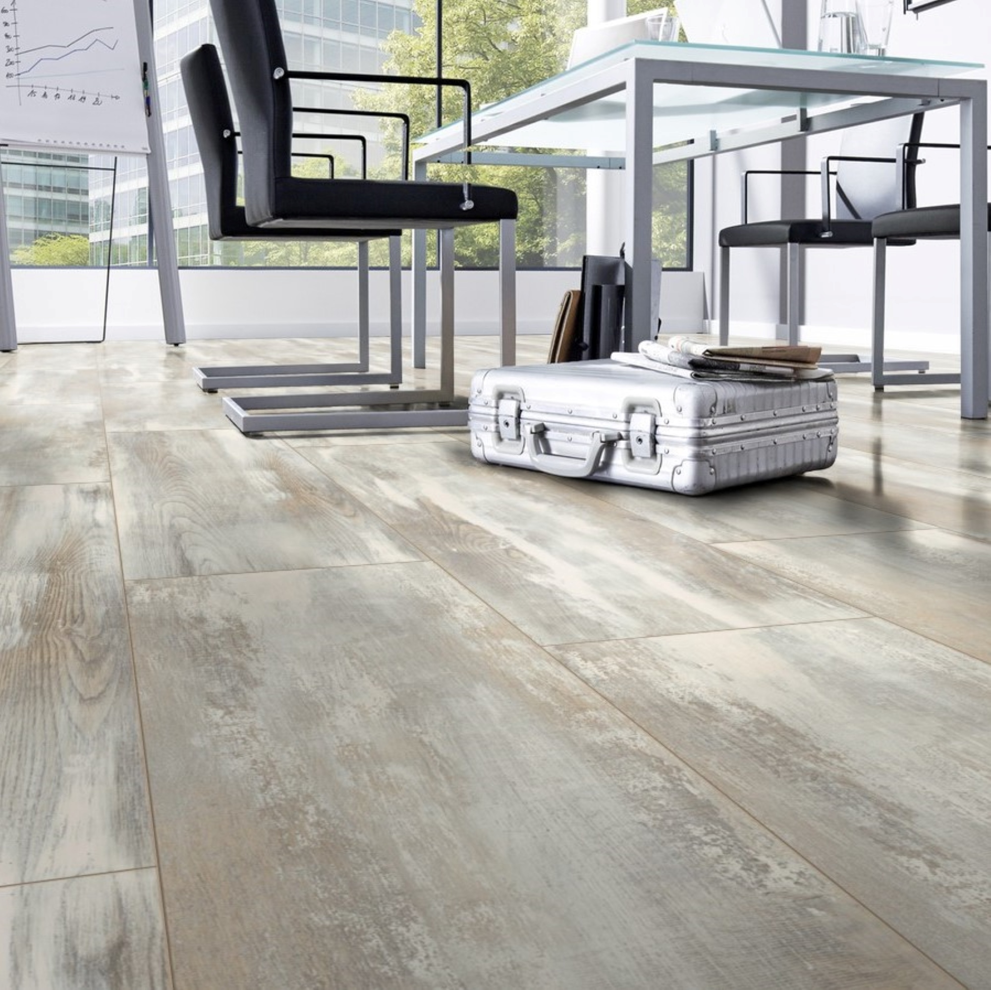 Ламінат Kronotex - Oak Hella, артикул D4754, 32 клас, 8 мм. Колекція Mega Plus. Виробництво Німеччина.