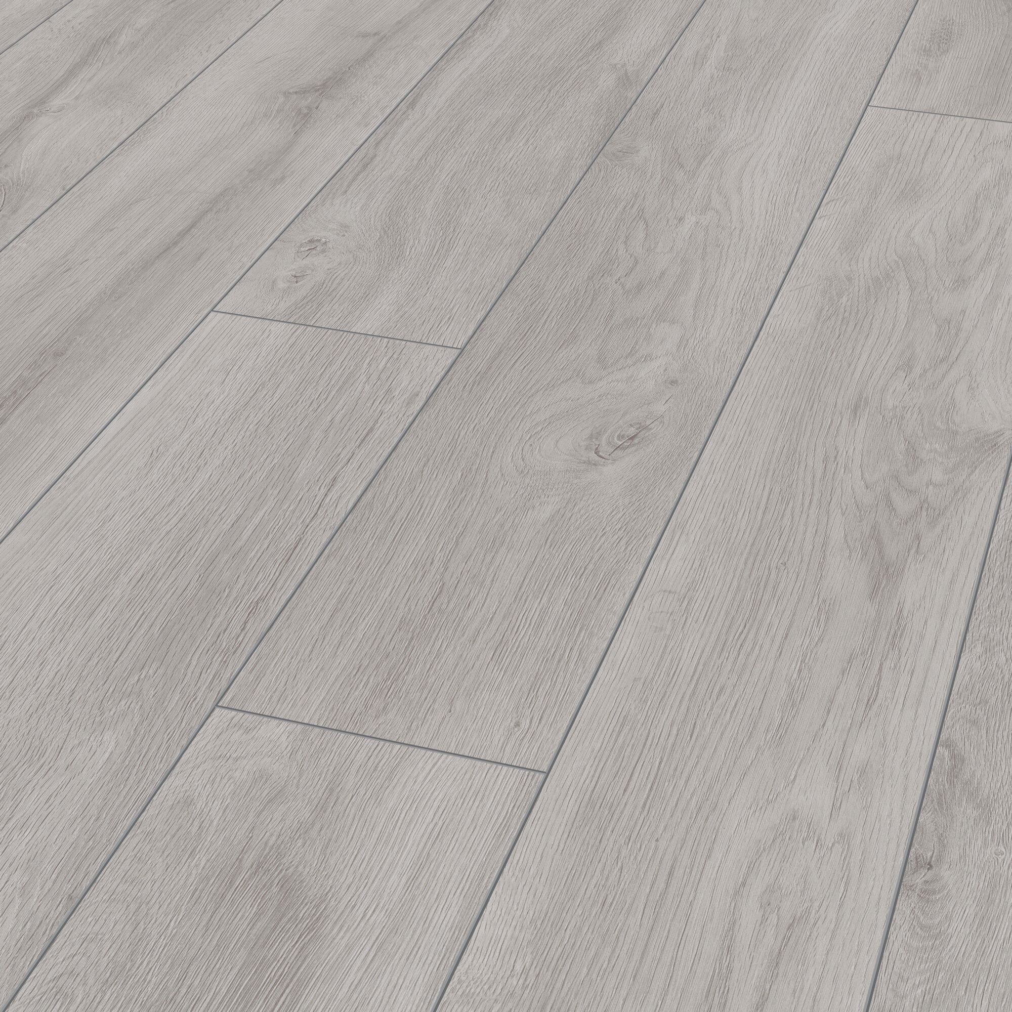 Ламінат Kronotex - Premium Oak Grey, артикул D 4956, 33 клас, 12 мм. Колекція Robusto. Німеччина.