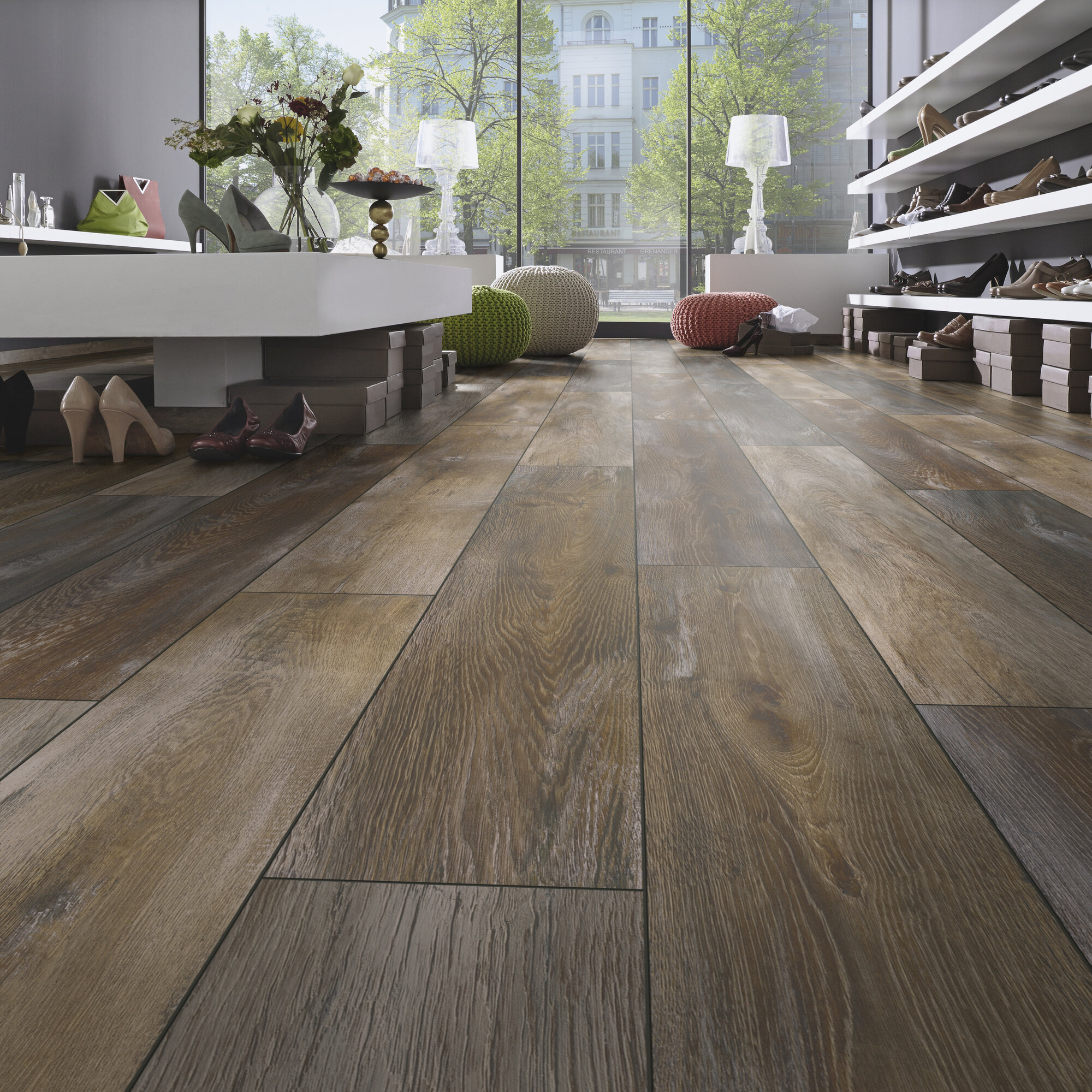 Ламінат Kronotex - Rustic Oak, артикул D 4731, 33 клас, 12 мм. Колекція Robusto. Виробництво Німеччина.