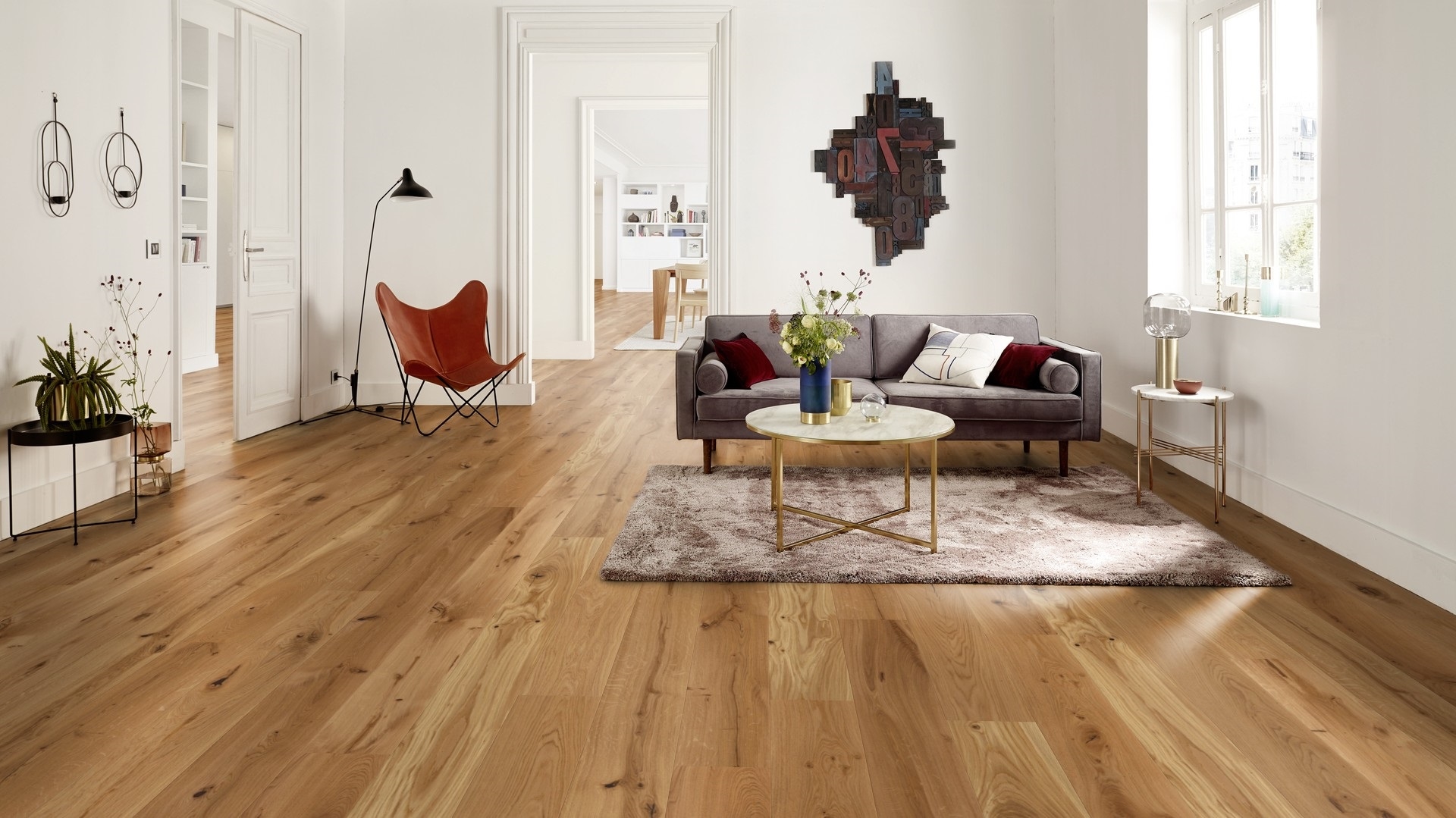 Паркетна дошка Tarkett – Oak (1 Strip) артикул 41007001, колекція Heritage