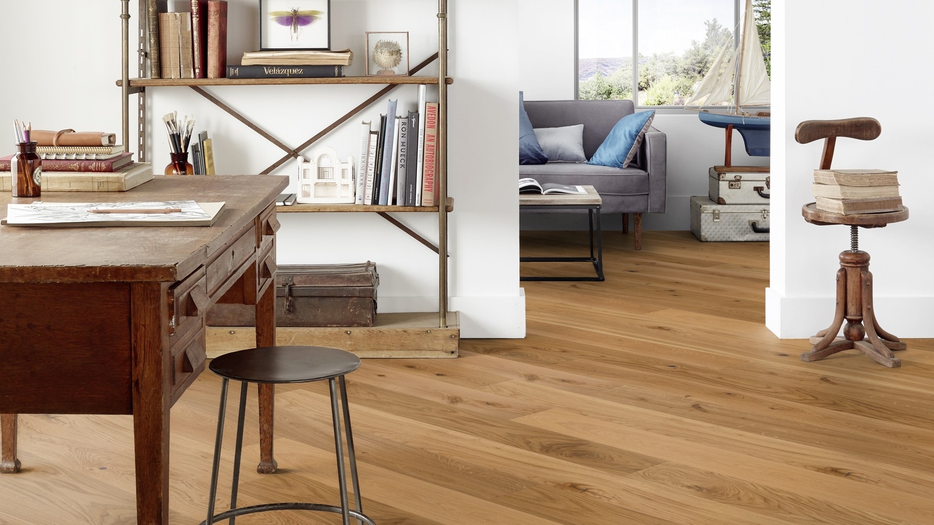 Паркетна дошка Tarkett – Oak Boardwalk (1 Strip) артикул 7877048, колекція Prestige