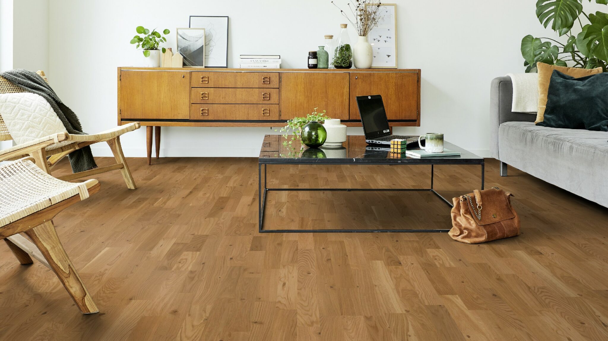 Паркетна дошка Tarkett – Oak Classic 3 Strip, колекція Heritage, артикул 7870066.
