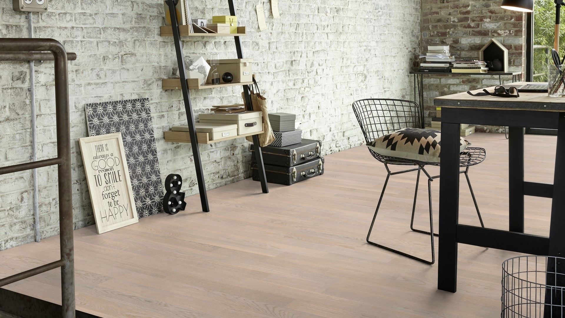 Паркетна дошка Tarkett – Oak Cotton White (2 Strip) артикул 8727004, колекція Shade