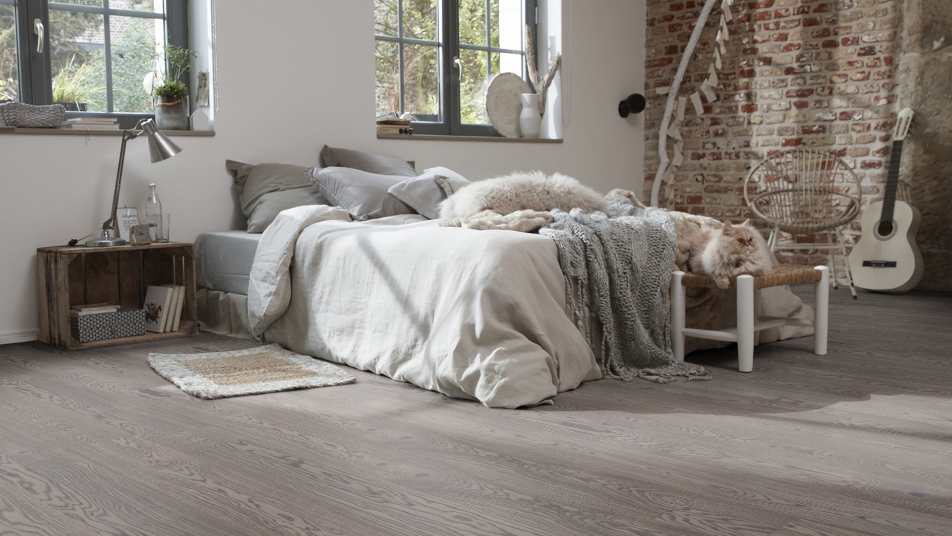 Паркетна дошка Tarkett – Oak Graphite (1 Strip), артикул 7877055, колекція Prestige