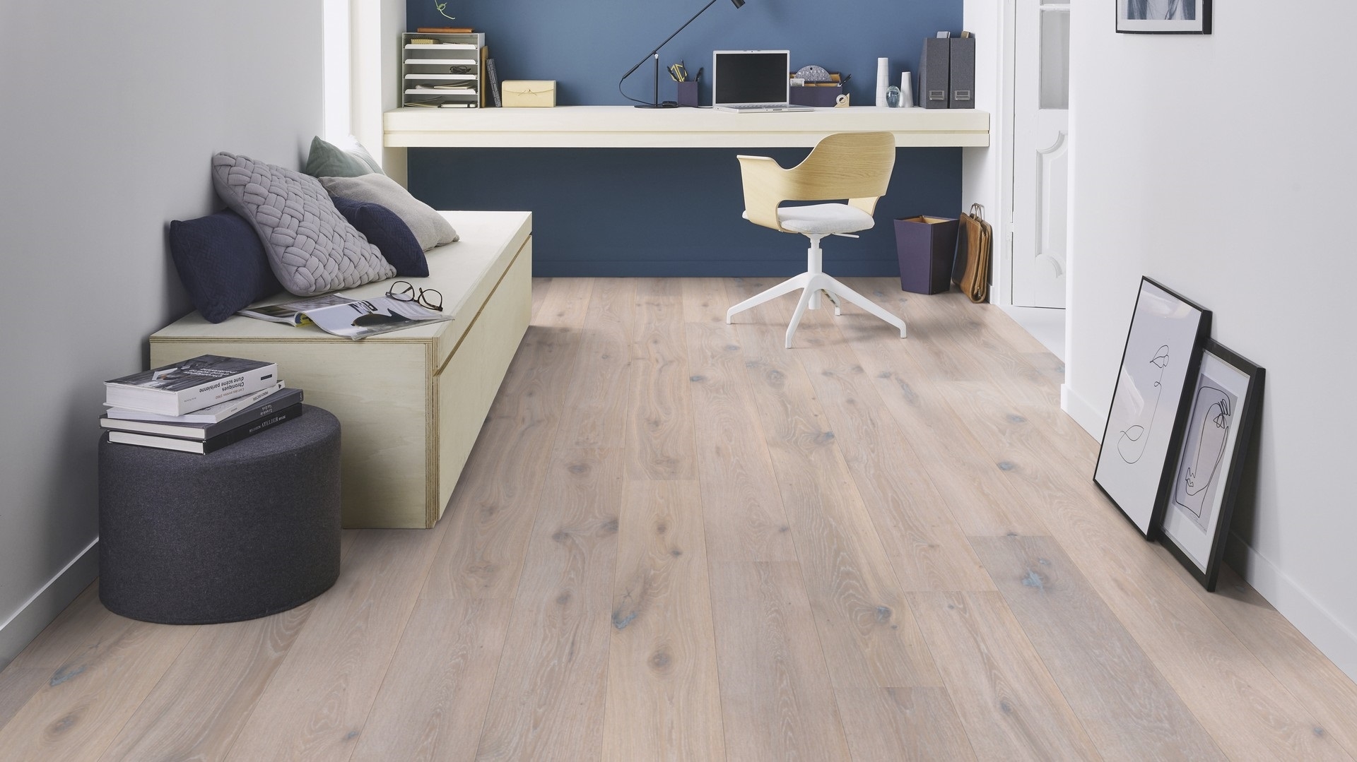 Паркетна дошка Tarkett – Oak Lime Stone (1 Strip) артикул 41007002, колекція Heritage