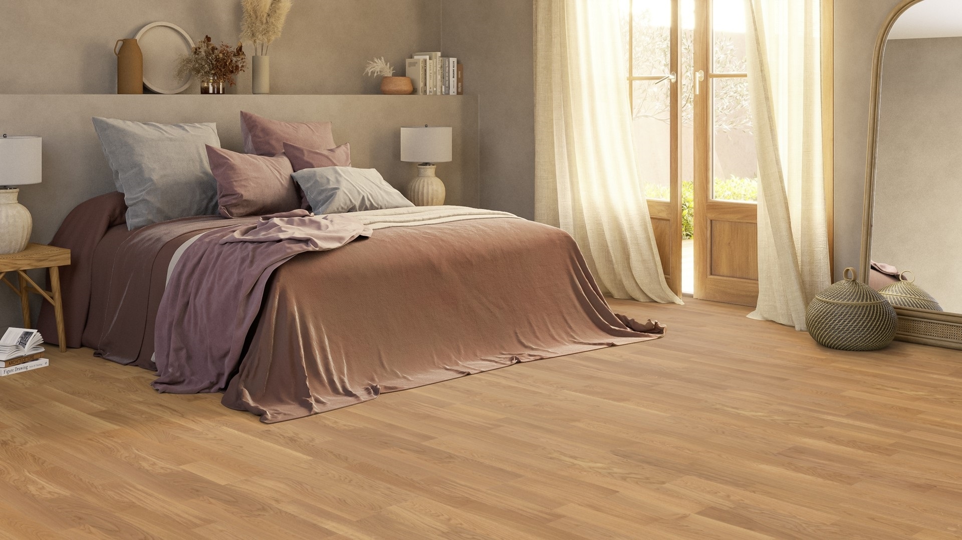 Паркетна дошка Tarkett – Oak Nature (2 Strip) артикул 8727002, колекція Pure