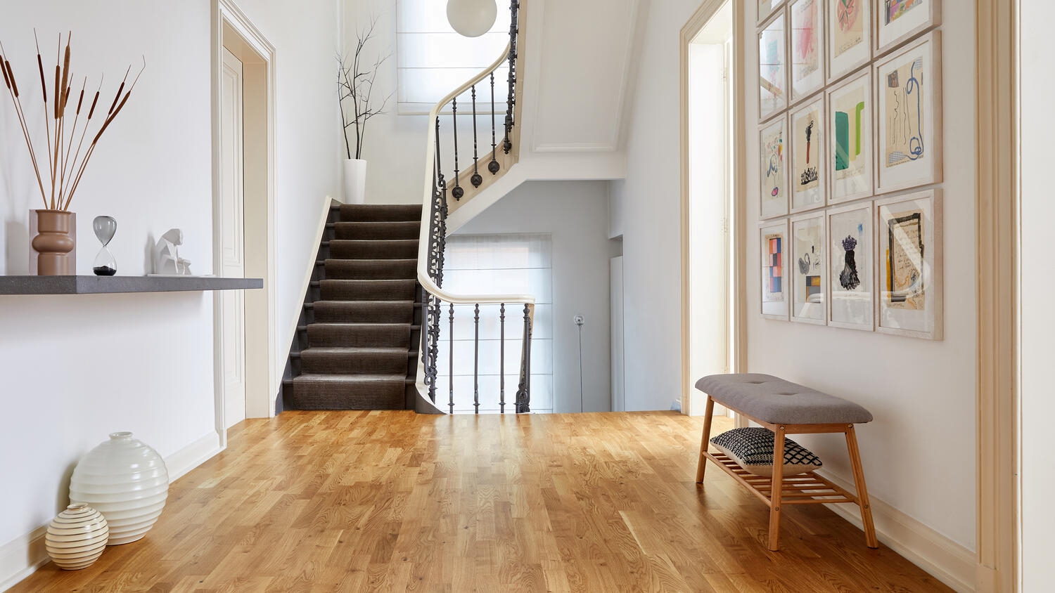 Паркетна дошка Tarkett – Oak Rustic (3 Strip) артикул 8723021, колекція Pure