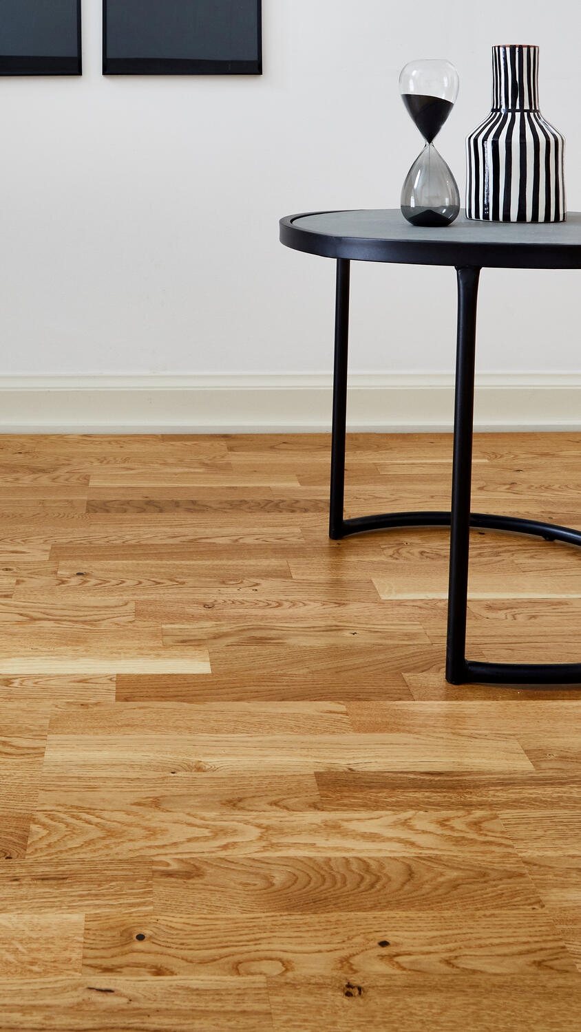 Паркетна дошка Tarkett – Oak Rustic (3 Strip) артикул 8723021, колекція Pure