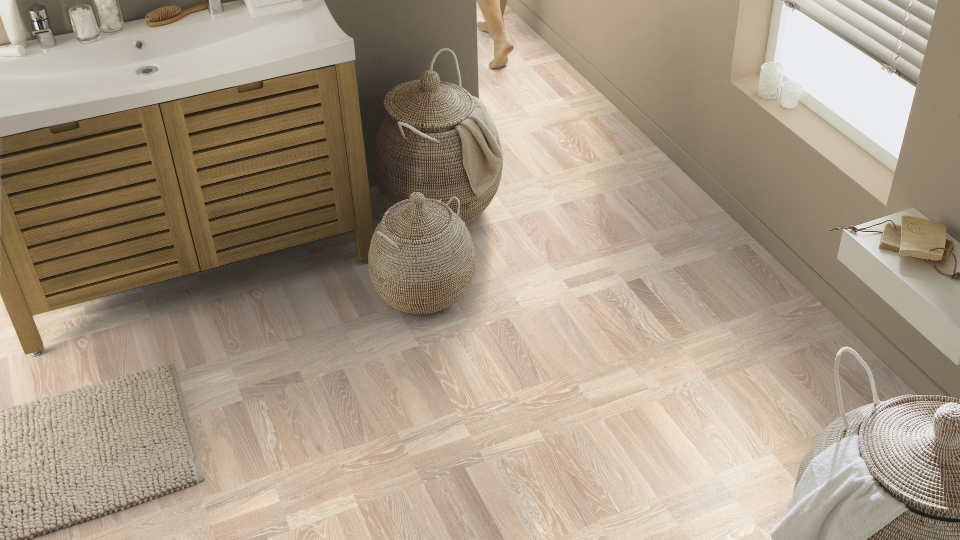 Паркетна дошка Tarkett – Oak Scandinavia (Basket Weave) артикул 7806008, колекція Noble