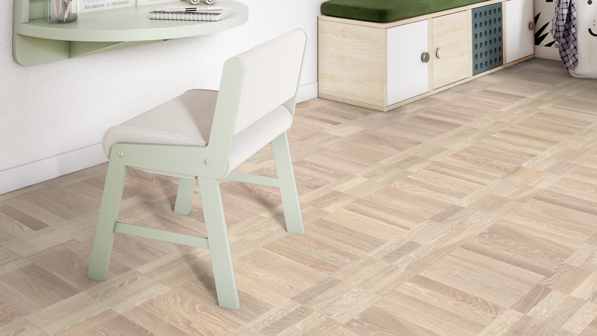 Паркетна дошка Tarkett – Oak Scandinavia (Basket Weave) артикул 7806008, колекція Noble