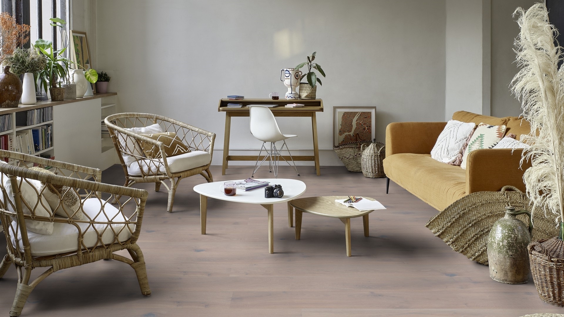 Паркетна дошка Tarkett – Oak Urban Grey (1 Strip) артикул 41007007, колекція Heritage