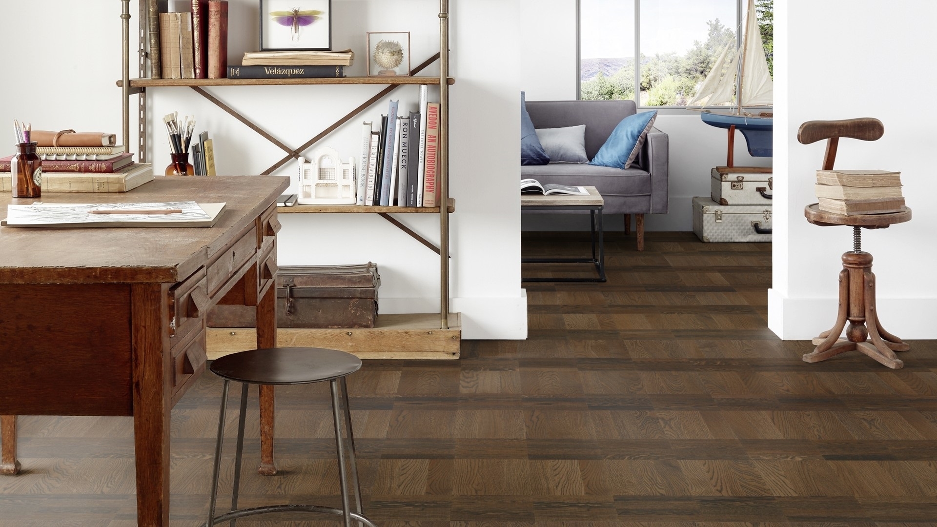 Паркетна дошка Tarkett – Oak Wasa (Basket Weave) артикул 7806010, колекція Noble