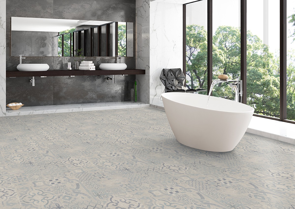 Ламінат Faus – Blue Tile, артикул S177161, колекція Retro. FAUS Іспанія.