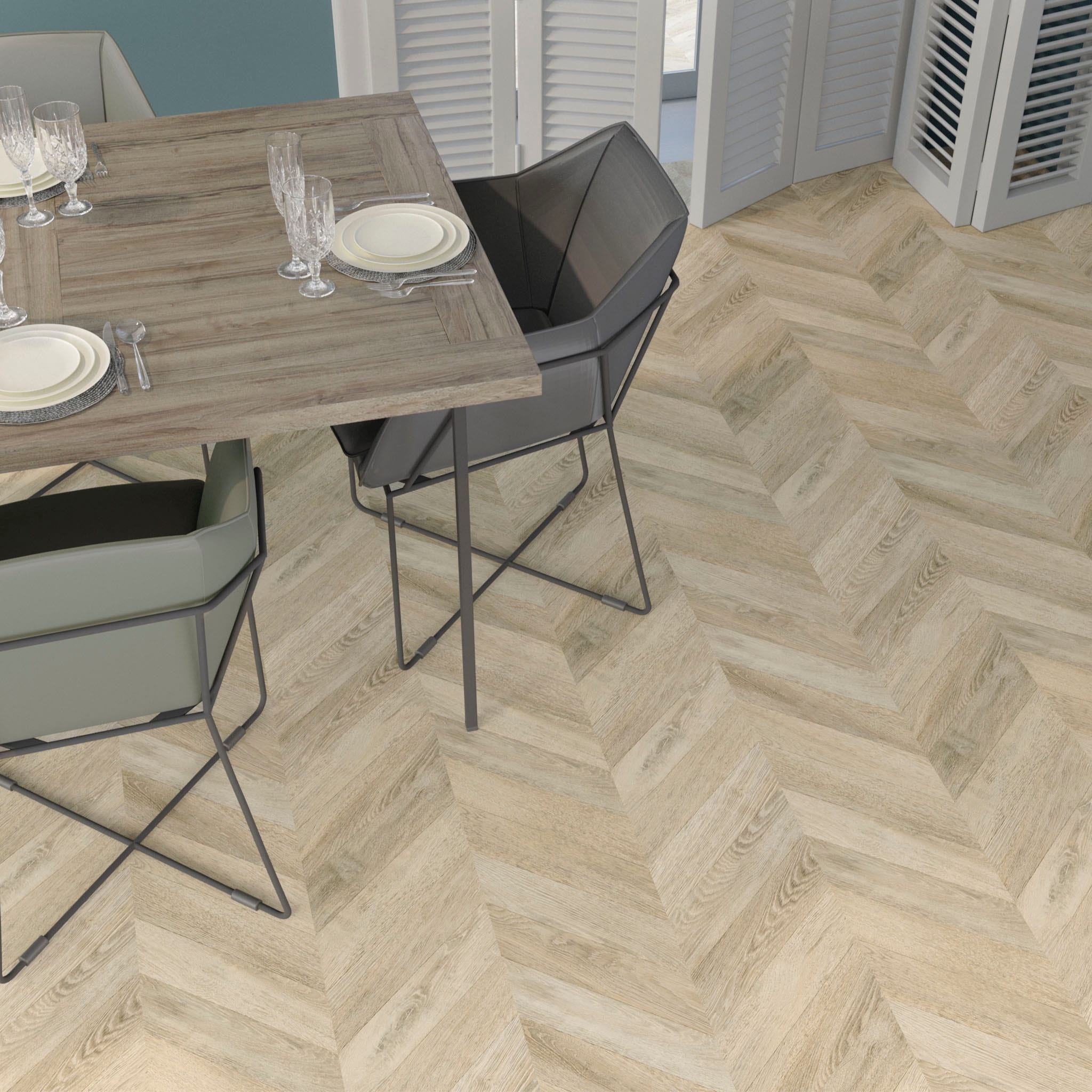 Ламінат Faus – Chic Chevron, артикул S176942, колекція Masterpieces.