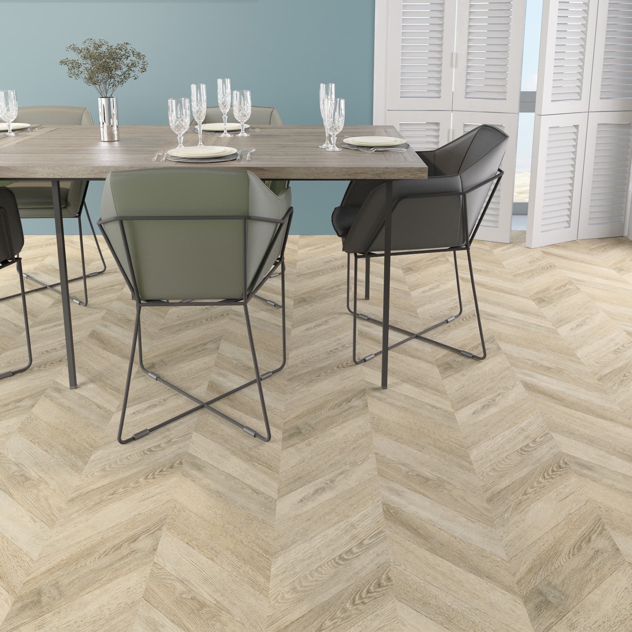 Ламінат Faus – Chic Chevron, артикул S176942, колекція Masterpieces.