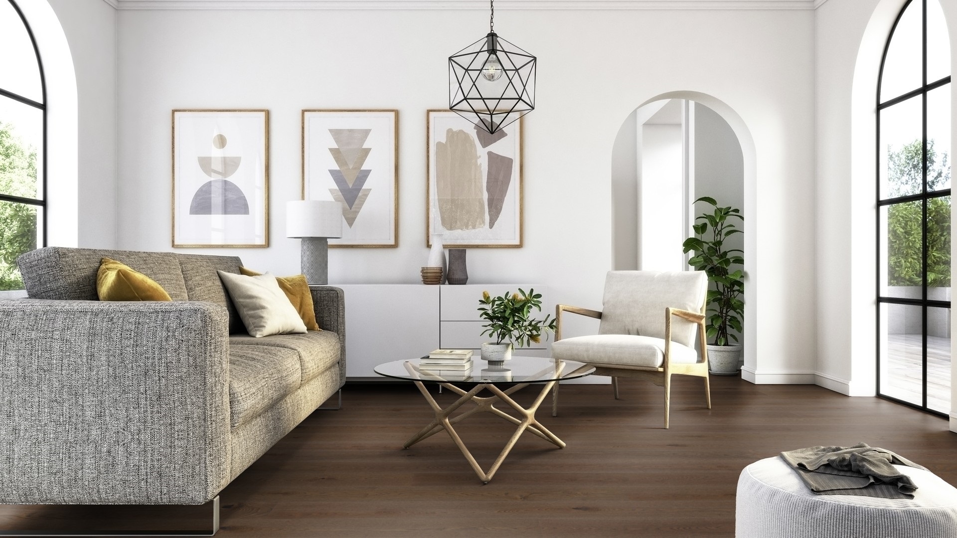 Паркетна дошка Tarkett – Oak Italian Brown (1 Strip) артикул 7876112, колекція Shade