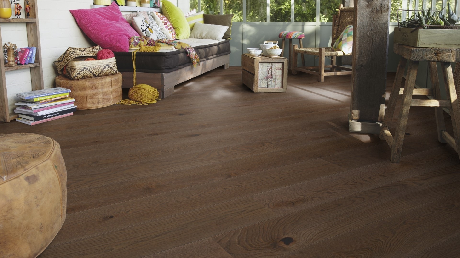 Паркетна дошка Tarkett – Oak Italian Brown (1 Strip) артикул 7876112, колекція Shade