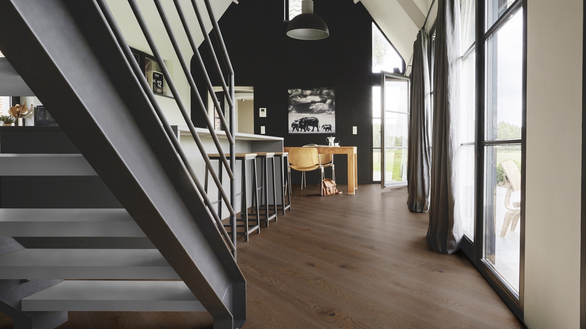 Паркетна дошка Tarkett – Oak Italian Brown (1 Strip) артикул 7876112, колекція Shade